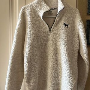 Pink fuzzy sweatshirt Size XS
